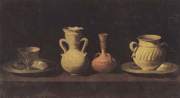 Still Life with Pottery, Francisco de Zurbaran